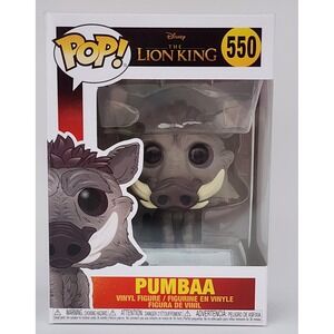 Funko Pop! Disney The Lion King Pumbaa 550 Vinyl Figure NIB Warthog EXC